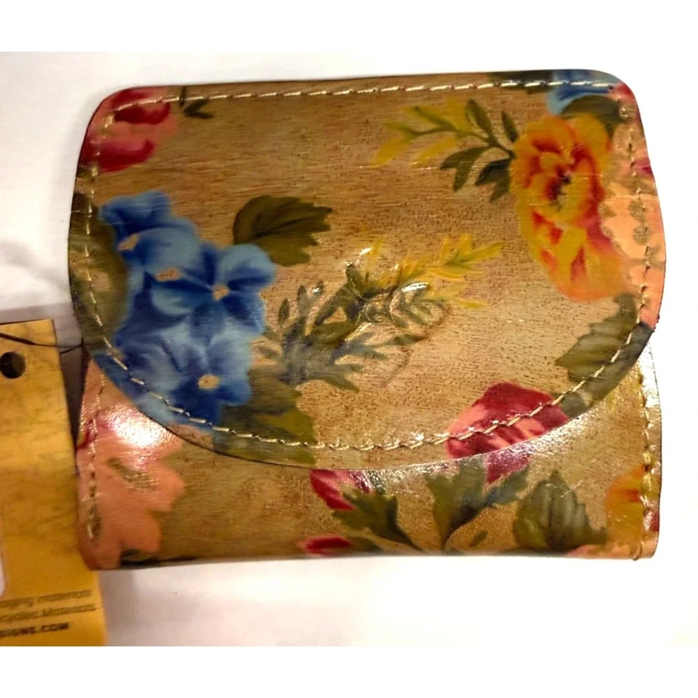 Patricia Nash TWEMANDIA Leather Satchel PURSE W/ EXTRAS, SCARF,  RETIRED NEW